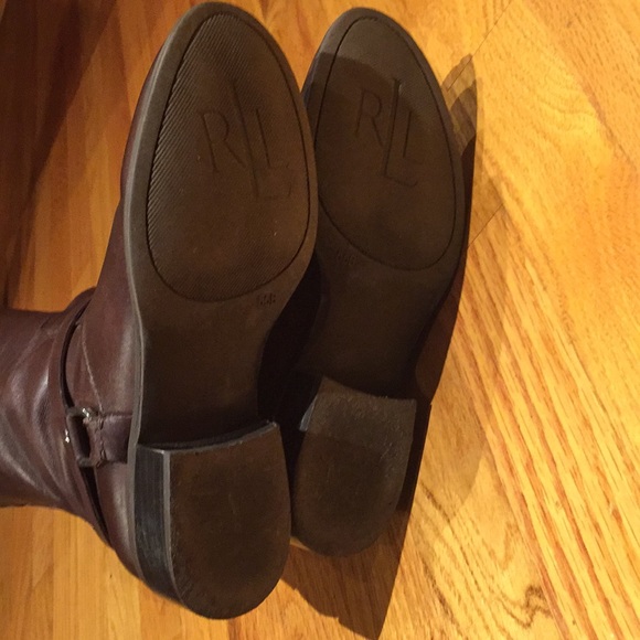 Ralph Lauren Genuine Leather Riding Boots - Picture 7 of 7